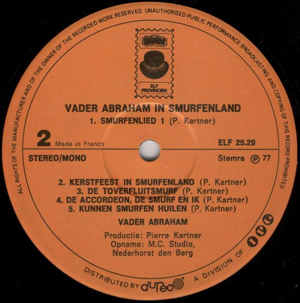 Vader Abraham - In Smurfenland (LP) 50467 Vinyl LP JUKEBOXSINGLES.NL   