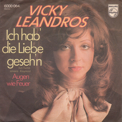 Vicky Leandros - Ich Hab Die Liebe Geseh'n 07105 Vinyl Singles Vinyl Goed / Hoes Goed