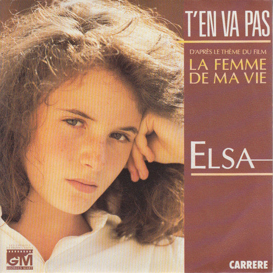 Elsa - T'en Va Pas 36925 Vinyl Singles Vinyl Zeer Goed / Hoesje Goed "VINYLSINGLES.NL"