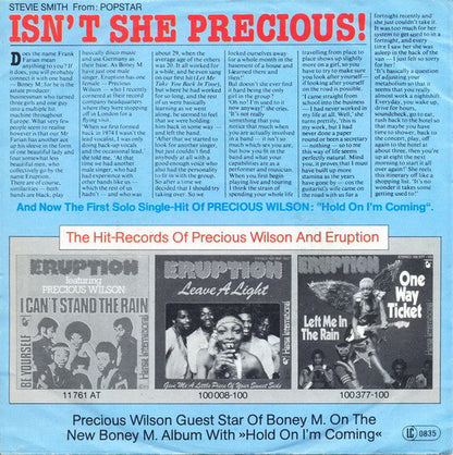 Precious Wilson Ex Eruption – Warte, ich komme 25478