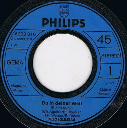 Julio Iglesias – Du In Deiner Welt (Rio Rebelede) 34475