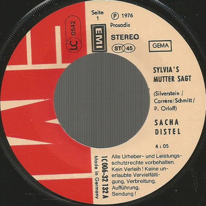 Sacha Distel - Sylvia's Mutter Sagt 31369