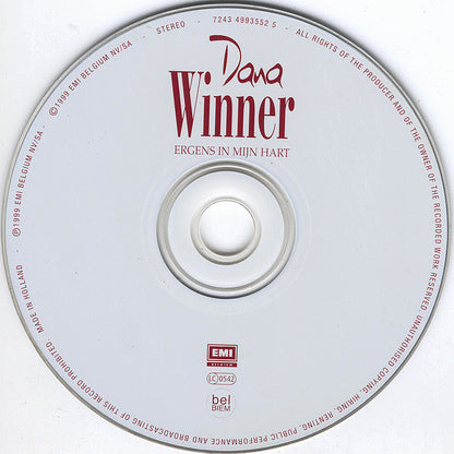 Dana Winner - Ergens In Mijn Hart (CD) 70665 Compact Disc Goede Staat