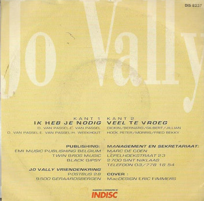 Jo Vally - Ich brauche dich 33424