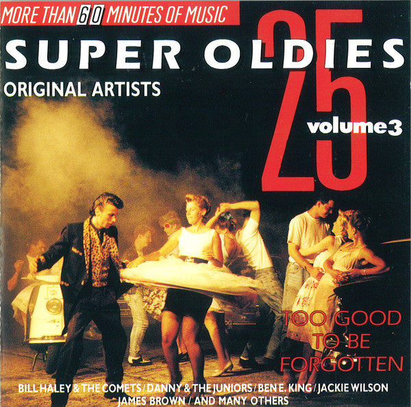 Various - 25 Super Oldies Vol. 3 - Too Good To Be Forgotten (CD) 70539 Compact Disc Goede Staat