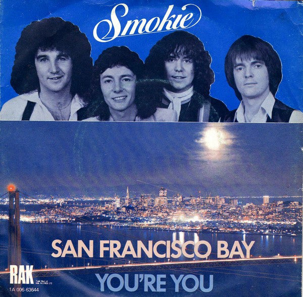 Smokie - San Francisco Bay 42597 Vinyl Singles Vinyl Goed / Hoes Goed