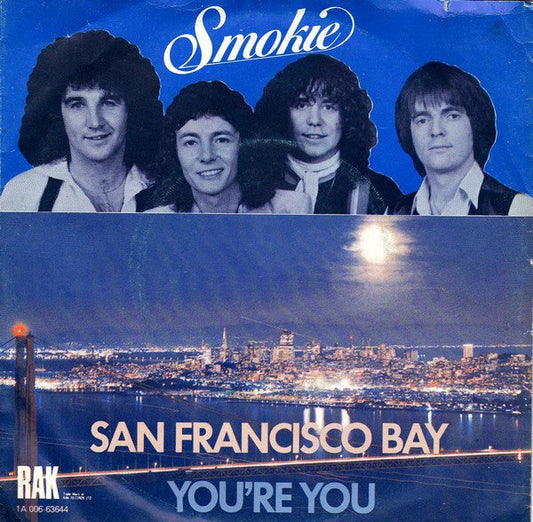 Smokie - San Francisco Bay 42597 Vinyl Singles Vinyl Goed / Hoes Goed
