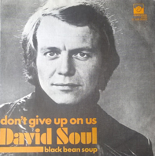 David Soul - Don't Give Up On Us 40731 Vinyl Singles Vinyl Zeer Goed / Hoesje Goed "VINYLSINGLES.NL"