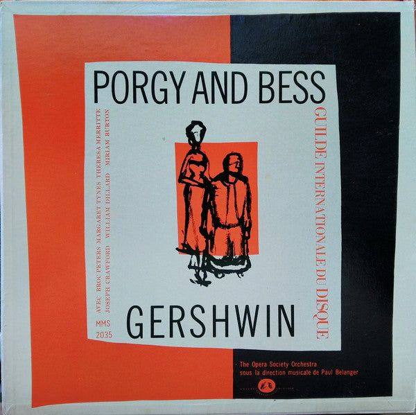 George Gershwin / The Opera Society Orchestra, Paul Belanger – Porgy And Bess (LP) 51539