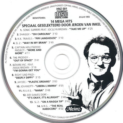 Jeroen van Inkel - Heinz Mega Music CD-Collection (CD) 70534 Compact Disc Goede Staat