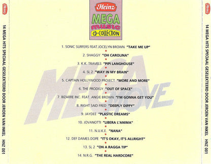 Jeroen van Inkel - Heinz Mega Music CD-Collection (CD) 70534 Compact Disc Goede Staat