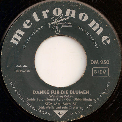 Siw Malmkvist - Danke Für Die Blumen 28389