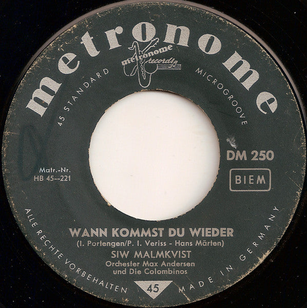 Siw Malmkvist - Danke Für Die Blumen 28389