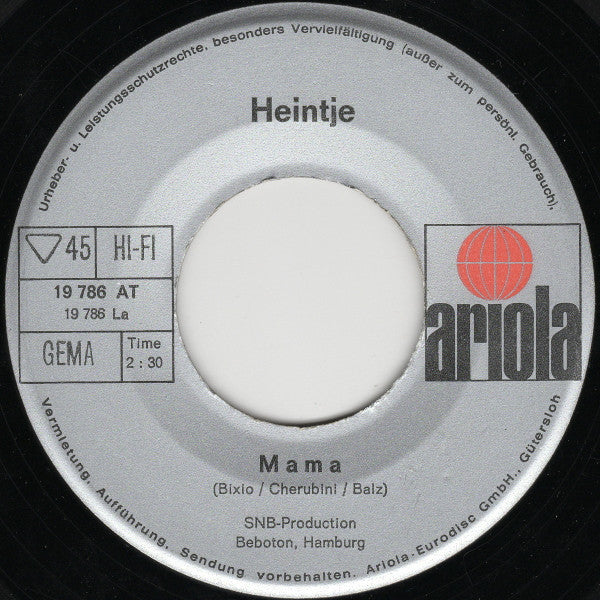 Heintje - Mama 32496