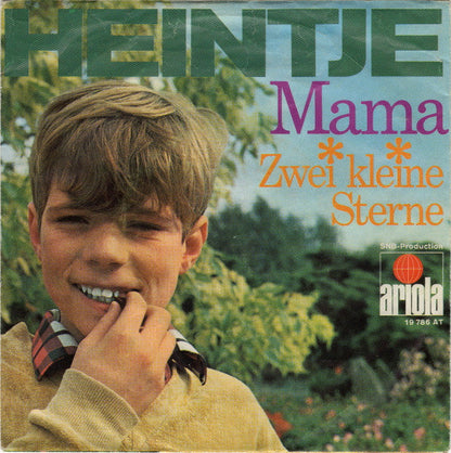 Heintje - Mama Vinyl Singles Vinyl Zeer Goed / Hoesje Goed "VINYLSINGLES.NL"
