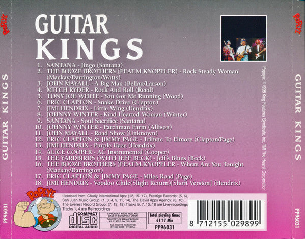 Various - Guitar Kings (CD) 70901 Compact Disc Goede Staat