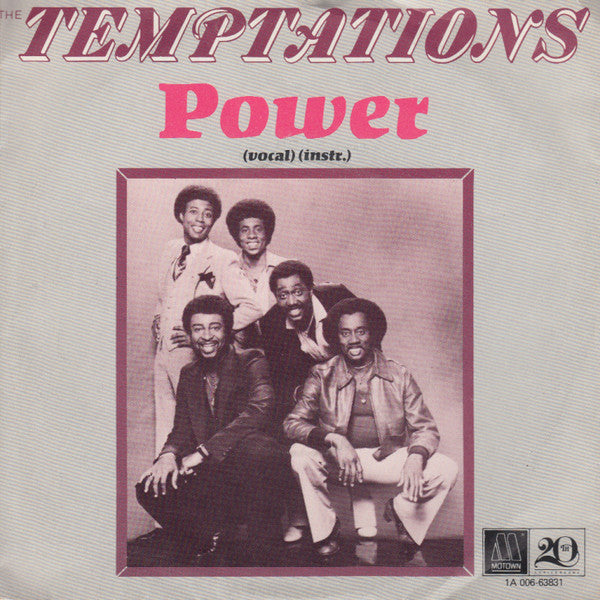 Temptations - Power 41107 Vinyl Singles Vinyl Goed / Hoes Goed