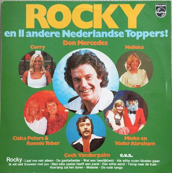 Various - Rocky En 11 Andere Nederlandse Toppers! (LP) 48642 Vinyl LP JUKEBOXSINGLES.NL   