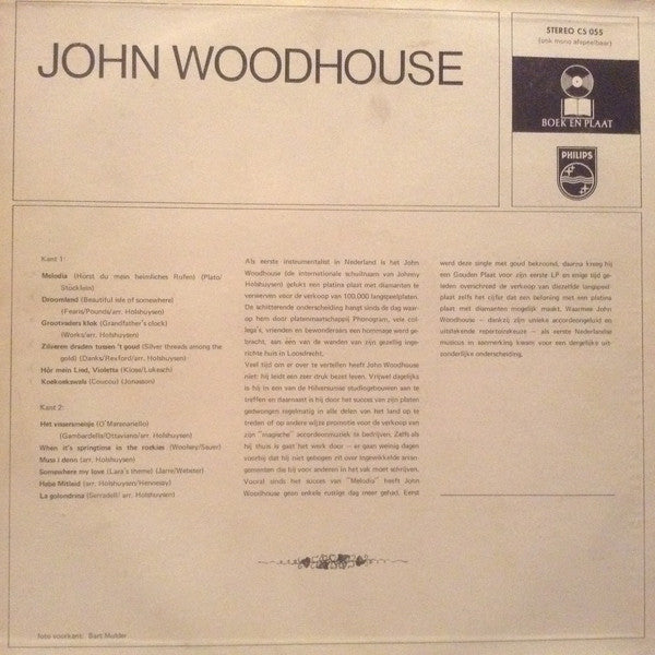 John Woodhouse - Melodia (LP) 43075 Vinyl LP JUKEBOXSINGLES.NL   