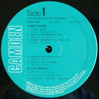 Elvis Presley – I Got Lucky (LP) 51222