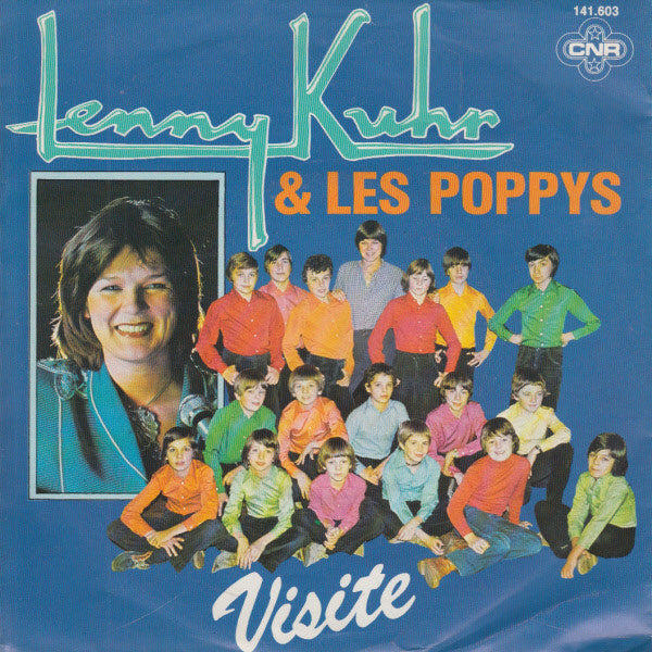 Lenny Kuhr & Les Poppys - Visite 43078b Vinyl Singles Vinyl Goed / Hoes Slecht