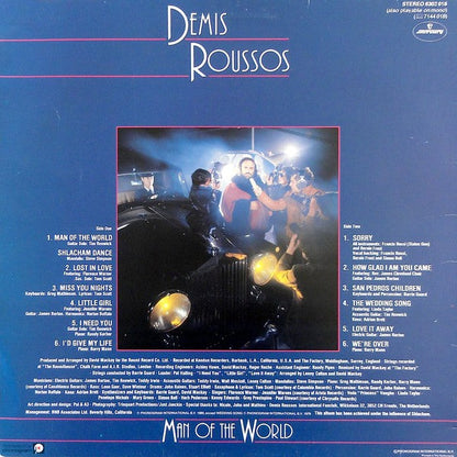 Demis Roussos - Man Of The World (LP) 51167 Vinyl LP Vinyl Zeer Goed / Hoesje Goed "VINYLSINGLES.NL"