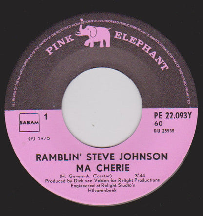 Ramblin' Steve Johnson - Ma Cherie 39242