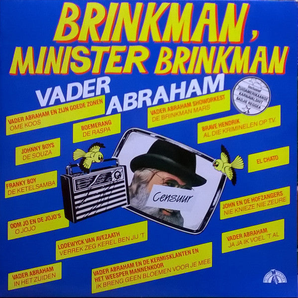 Various - Brinkman, Minister Brinkman (LP) 52264 Vinyl LP Vinyl Goed / Hoes Goed