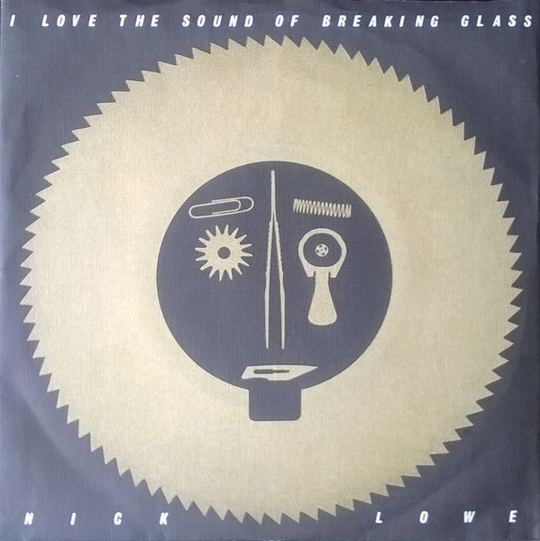 Nick Lowe - I Love The Sound Of Breaking Glass 26299 Vinyl Singles Vinyl Goed / Hoes Goed