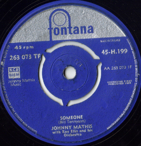 Johnny Mathis - Someone 07235