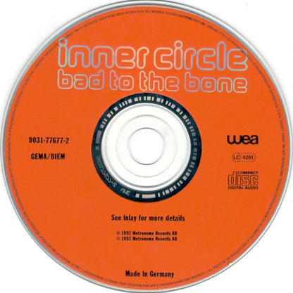 Inner Circle - Bad To The Bone (CD) 70752 Compact Disc Goede Staat