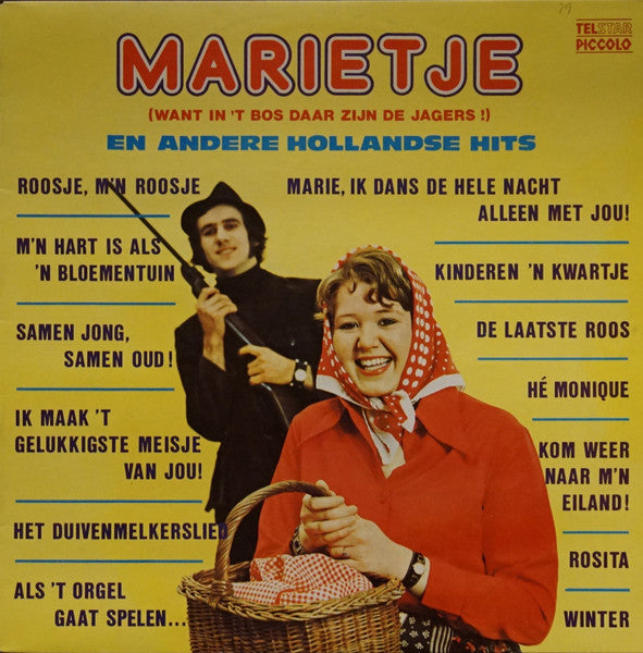 Various - Marietje (Want In 't Bos Daar Zijn De Jagers) En Andere Hollandse Hits (LP) 43367 Vinyl LP JUKEBOXSINGLES.NL   