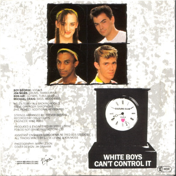 Culture Club – Time (Clock Of The Heart) 43467 Vinyl Singles Vinyl Zeer Goed / Hoesje Goed "VINYLSINGLES.NL"