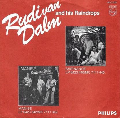 Rudi van Dalm And His Raindrops - Waarom Huil Je Toch, Nona Manis 41798 Vinyl Singles Vinyl Goed / Hoes Goed