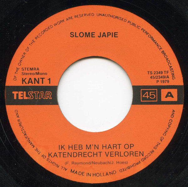 Slow Japie – I Lost My Heart On Katendrecht 16586 17143