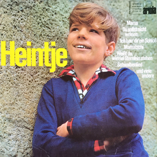 Heintje - Heintje (LP) Vinyl LP Vinyl Zeer Goed / Hoesje Goed "VINYLSINGLES.NL"