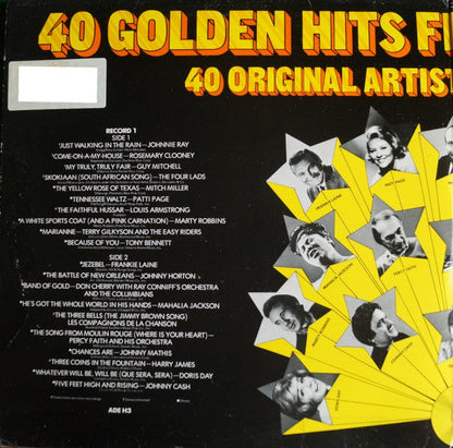 Various - 40 Golden Hits (LP) 50441 Vinyl LP JUKEBOXSINGLES.NL   