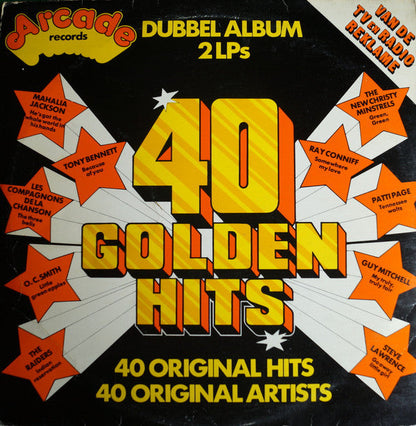 Various - 40 Golden Hits (LP) 50441 Vinyl LP JUKEBOXSINGLES.NL   