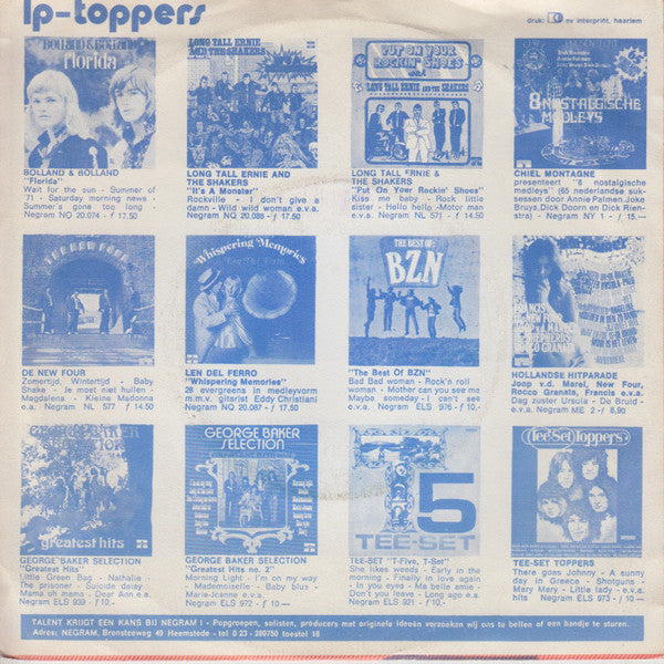 Rocco Granata - Daar Gaat Mijn Grootpapa 43071 Vinyl Singles Vinyl Goed / Hoes Sticker