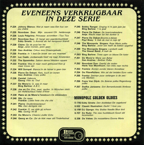 Frankie - In 't Bed 33331 Vinyl Singles Vinyl Zeer Goed / Hoesje Goed "VINYLSINGLES.NL"