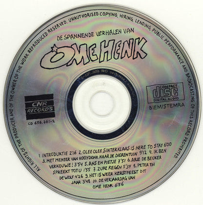 Ome Henk - De Spannende Verhalen Van Ome Henk (CD) 70920 Compact Disc Goede Staat