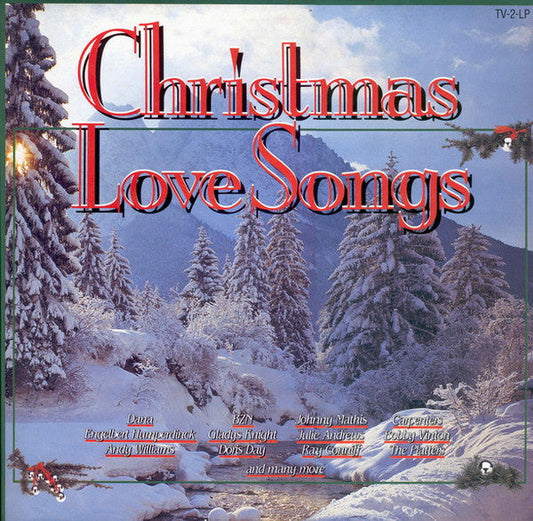 Various - Christmas Love Songs (LP) 52105 Vinyl LP Vinyl Goed / Hoes Goed