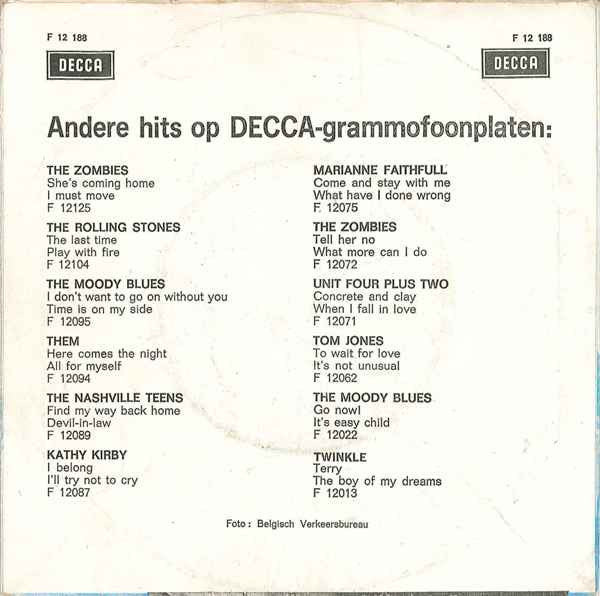 Dave Berry - This Strange Effect 42269 Vinyl Singles Vinyl Goed / Hoes Goed