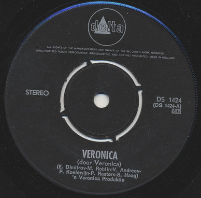 Radio Veronica - Veronica (Door Veronica) 41854 Vinyl Singles Vinyl Goed / Hoes Generic
