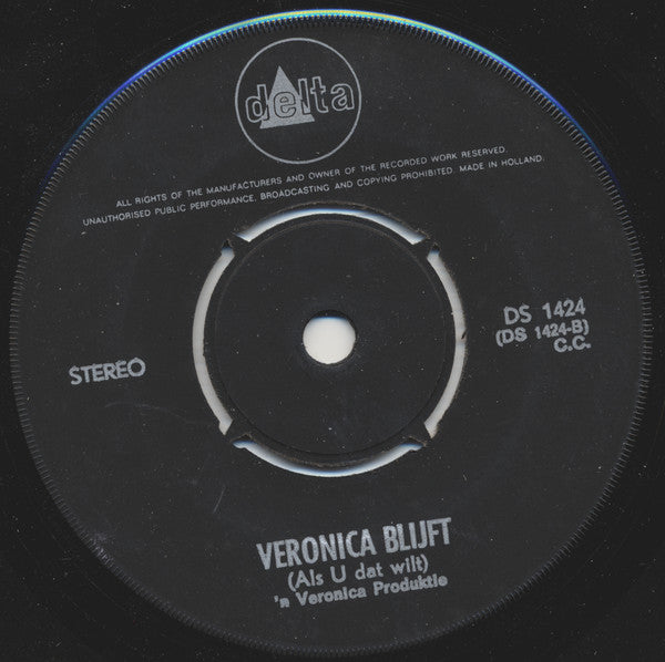 Radio Veronica - Veronica (Door Veronica) 41854 Vinyl Singles Vinyl Goed / Hoes Generic