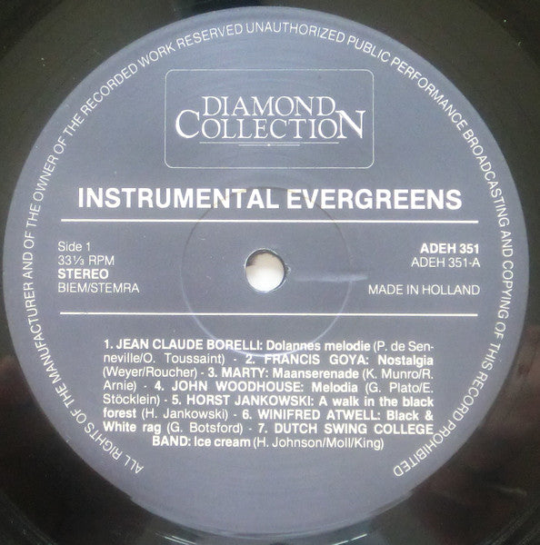 Various - Instrumental Evergreens (28 Instrumental To Remember) (LP) 42533 Vinyl LP JUKEBOXSINGLES.NL   