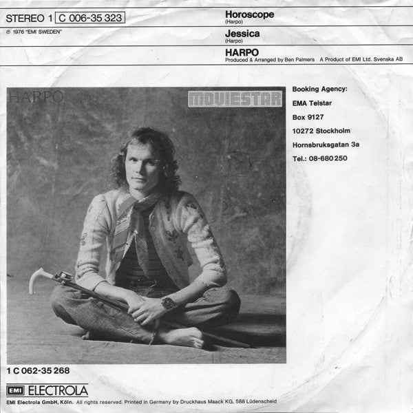 Harpo - Horoscope Vinyl Singles Vinyl Goed / Hoesje Slecht "VINYLSINGLES.NL"