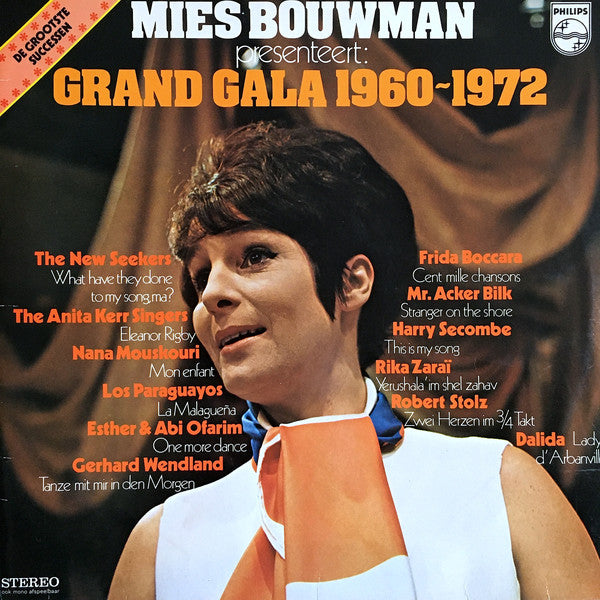 Various - Mies Bouwman Presenteert: Grand Gala 1960-1972 (LP) 40236 Vinyl LP JUKEBOXSINGLES.NL   