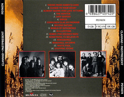 Clannad - Pastpresent (CD) 70591 Compact Disc Goede Staat