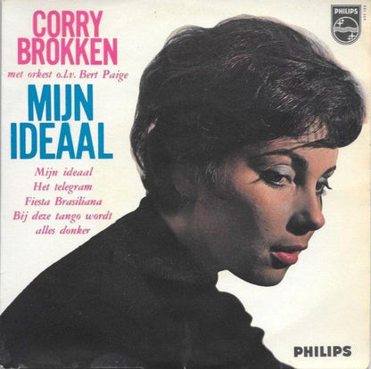 Corry Brokken - Mijn Ideaal 40092 Vinyl Singles EP Vinyl Zeer Goed / Hoesje Goed "VINYLSINGLES.NL"